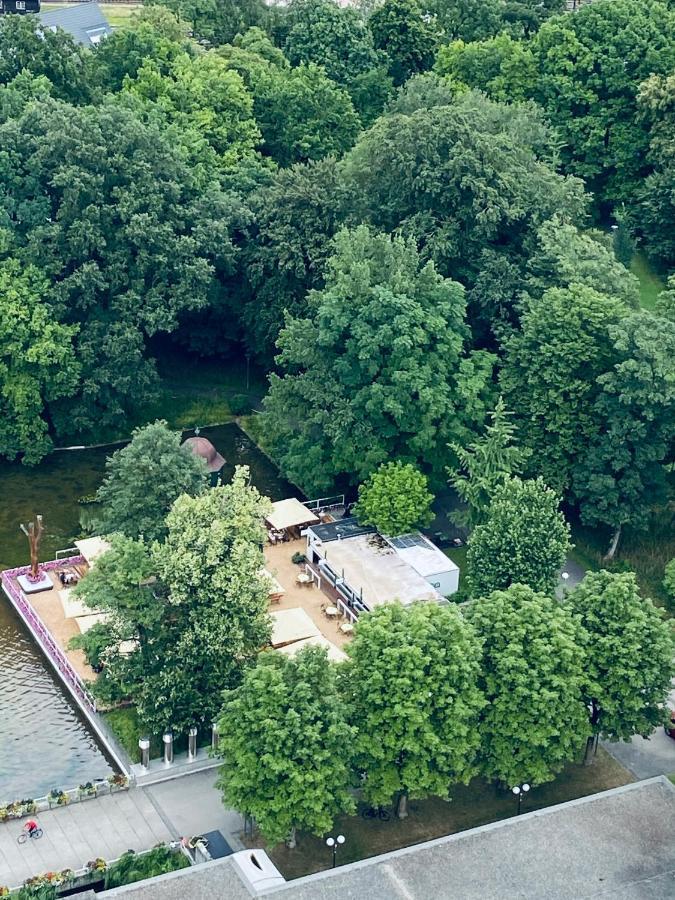 Hotelturm Augsburg Appartment 29 Stock Ngoại thất bức ảnh
