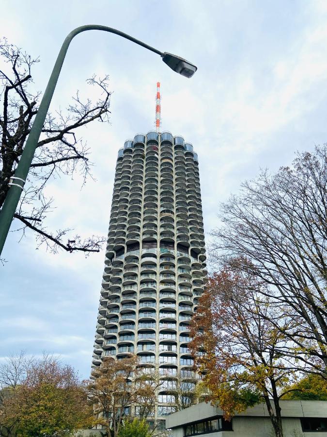 Hotelturm Augsburg Appartment 29 Stock Ngoại thất bức ảnh