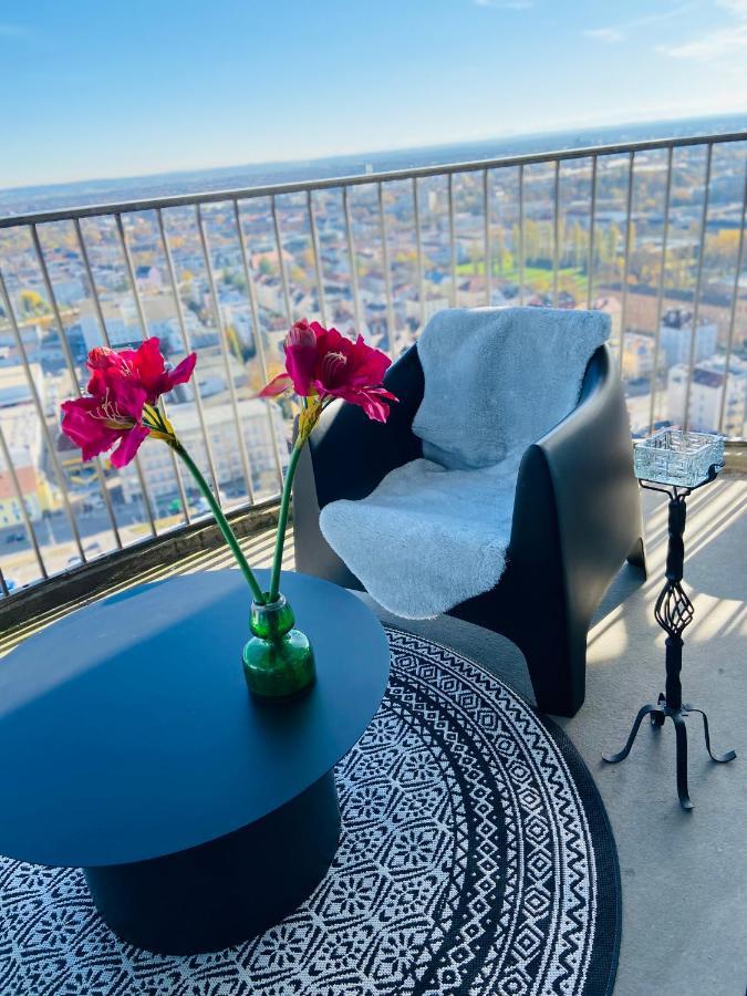 Hotelturm Augsburg Appartment 29 Stock Ngoại thất bức ảnh
